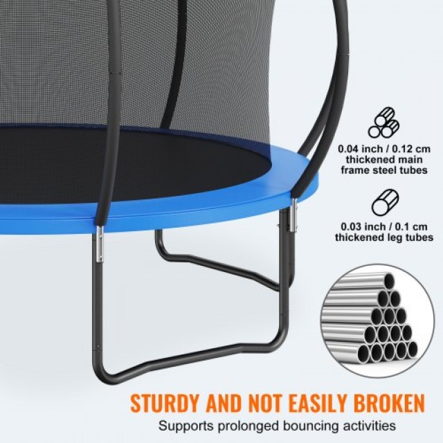Τραμπολίνο 12FT VEVOR με Δίχτυ Ασφαλείας για Παιδιά  YXBC12YCHWYX9F...