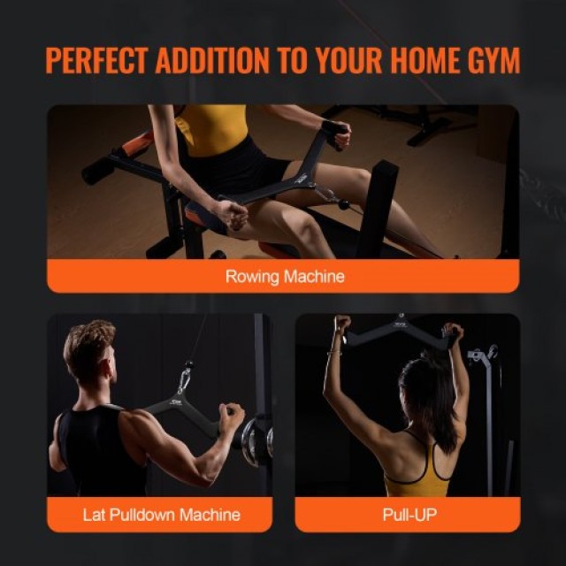 VEVOR  Λαβή Μπάρας LAT Pulldown V-bar T-bar για Οικιακό Γυμναστήριο JSPJVXXLGJJKJ6A1CV0