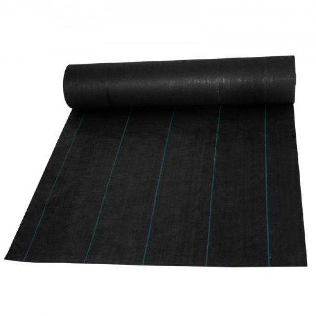 VEVOR Υφασμάτινο Φράγμα Ζιζανίων, 5.8oz, 3x300ft, Μαύρο  FCBY33005.8OZ8WBLV0