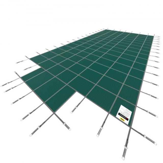 Κάλυμμα Ασφαλείας Πισίνας VEVOR για 20x40ft Ορθογώνιες Πισίνες, Πρά...