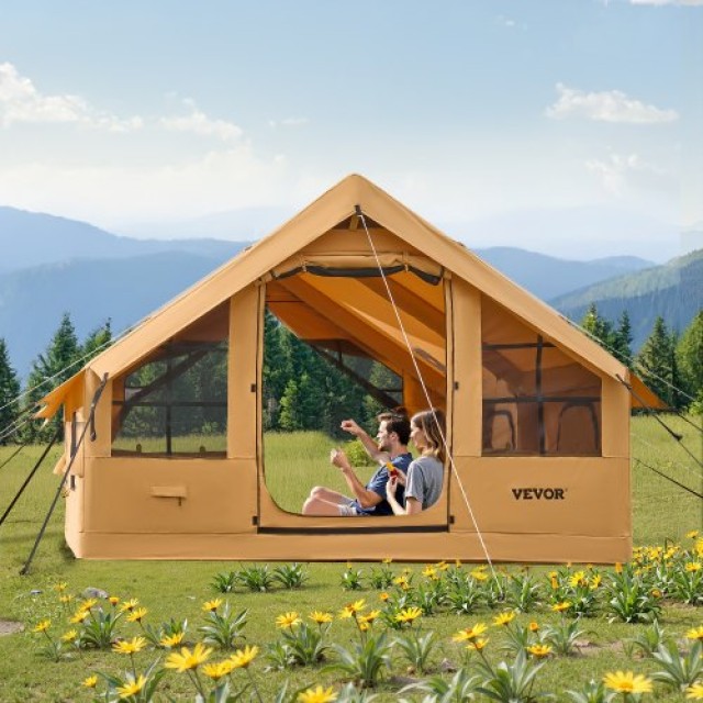 VEVOR Φουσκωτή Σκηνή Glamping 5-8 Ατόμων με Αντλία KJZP431MCQWZ4I93RV0