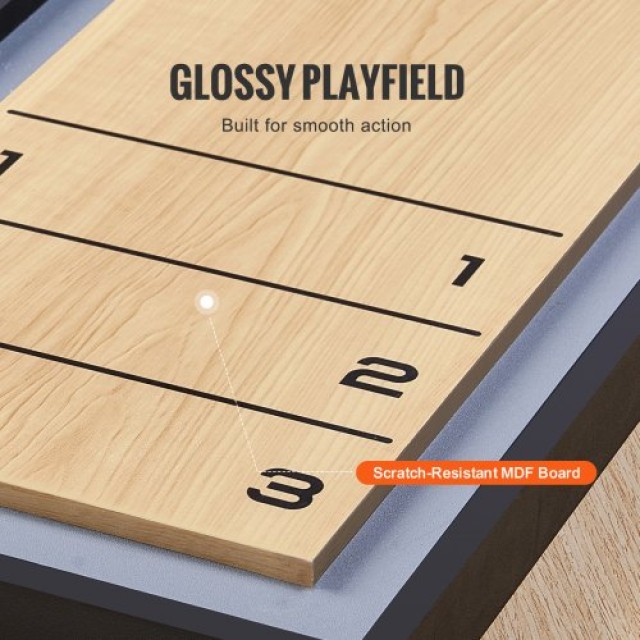 VEVOR 45 Επιτραπέζιο Shuffleboard & Curling 2 σε 1  PBKSHZ45YC00CUS...