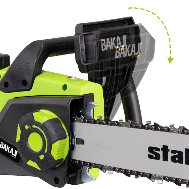 BAKAJI Ηλεκτρικό Αλυσοπρίονο 2400W με Λάμα 40cm για Κοπή Κλαδιών κα...