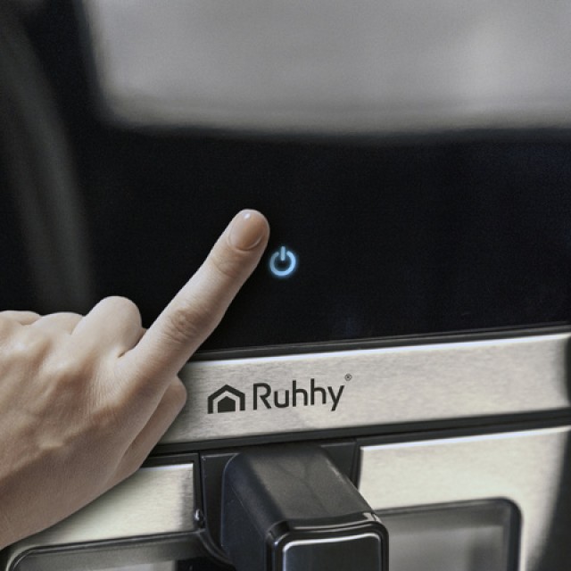 Ruhhy Φριτέζα Αέρος XXL 8L Αντικολλητική Non-Stick  25512