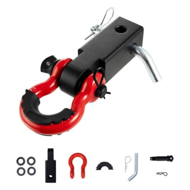 VEVOR 2 Υποδοχή Ρυμούλκησης D-Ring για Φορτηγό Jeep 20 τόνων  ZJHJG2IN35005KAPBV0