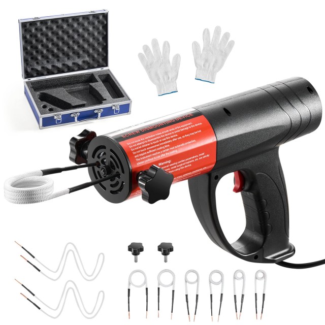 VEVOR Φορητός Επαγωγικός Θερμαντήρας Μπουλονιών 1500W, 230V, με Κιτ...