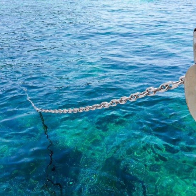 Αλυσίδα Άγκυρας Βάρκας Ανοξείδωτη 1/4 x 4 με Δύο Σακίδια - VEVOR  CYML316BXG4FGETIMV0