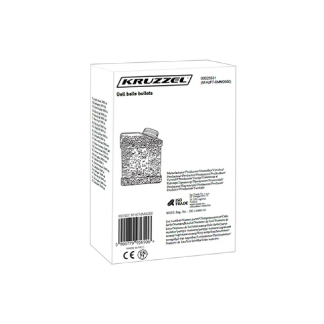 Kruzzel Χρωματιστά 50.000 τμχ. Υδρογέλη Σφαιρίδια 7.5 mm, για Διακό...