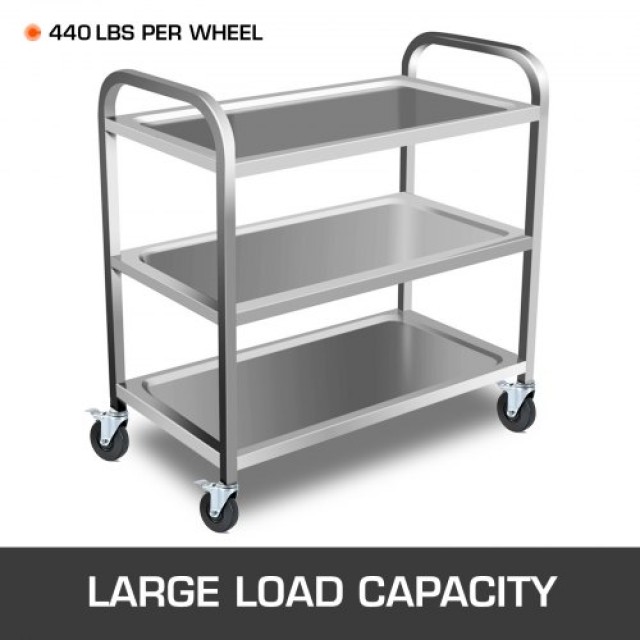 Σετ 4 Βαρέων Καθηκόντων Ροδάκια Σκαλωσιάς με Διπλό Κλείδωμα 5 440lb...