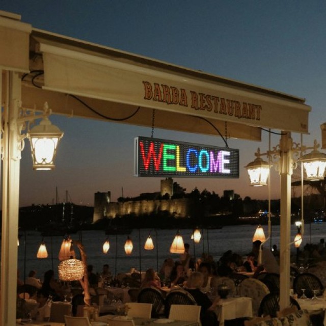 Προγραμματιζόμενη LED Πινακίδα 99x19cm P10 Πολύχρωμη  XGSGDBZP40X8H...