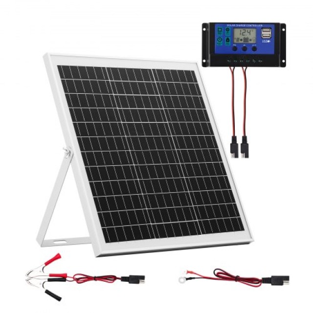 VEVOR Φορτιστής Μπαταρίας 20W 12V Ηλιακού Πάνελ με MPPT και Ρυθμιζό... VEVOR Φορτιστής Μπαταρίας 20W 12V Ηλιακού Πάνελ με MPPT και Ρυθμιζό...