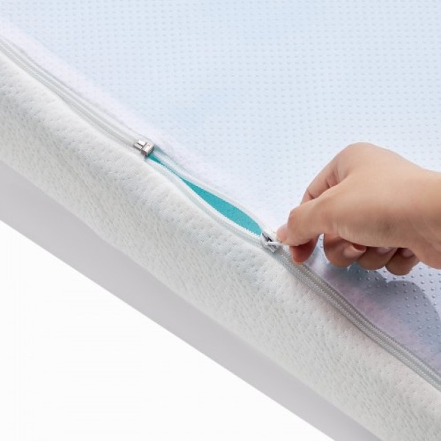 VEVOR  Επίστρωμα Στρώματος Memory Foam Αποσπώμενο & Πλενόμενο Queen 76,2 mm Πάχος JYHMD6080INCMVYELV0