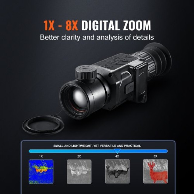 Θερμική Κάμερα VEVOR Monocular 1X-8X Zoom OLED  KDSRCXY38428QX64EV9