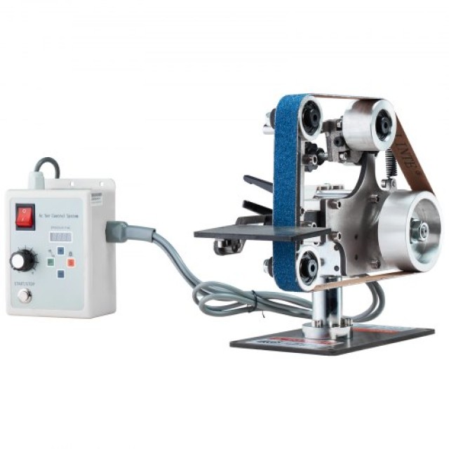 VEVOR Ταινιοτριβείο 30 x 1-Inch Μεταβλητής Ταχύτητας με VFD 2 Μορφέ...