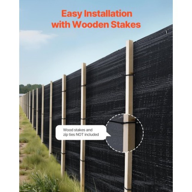 VEVOR Ρολό Υφάσματος Οριοθέτησης από Ανθεκτικό Πολυπροπυλένιο Ελέγχ...