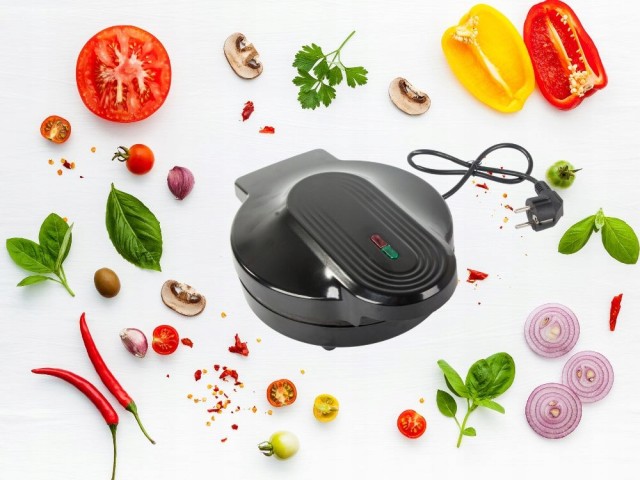 Verk Group Ηλεκτρικός φούρνος πίτσας 1000W με αντικολλητική επίστρω...