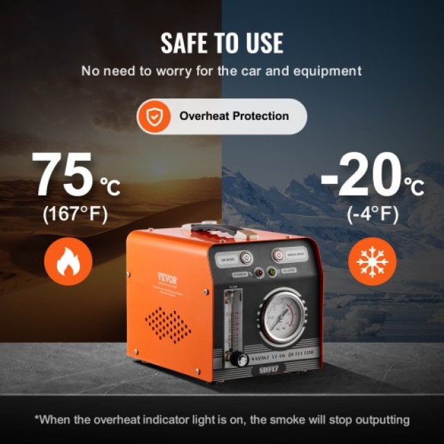 VEVOR Ανιχνευτής Διαρροών Καυσίμου & Κενού Αυτοκινήτου YWCLYWSDQBD... VEVOR Ανιχνευτής Διαρροών Καυσίμου & Κενού Αυτοκινήτου YWCLYWSDQBD...