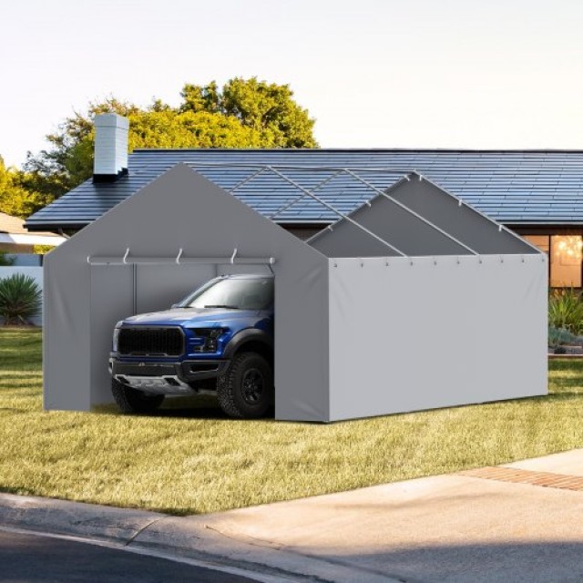 Αντικατάσταση Καλύμματος VEVOR 13x20 ft, Αδιάβροχο & UV Προστατευμένο, Γκρι (Χωρίς Σκελετό)  CKPB13X20FTH07RMFV0