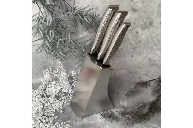 Edenberg Σύγχρονο Σετ Μαχαιριών με Βάση 6 Τεμαχίων EB-11001 Edenberg Σύγχρονο Σετ Μαχαιριών με Βάση 6 Τεμαχίων EB-11001