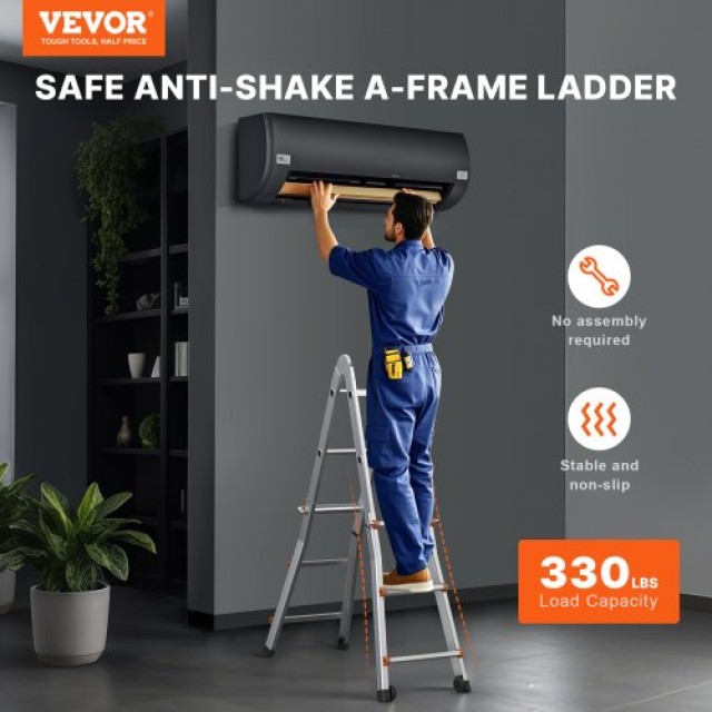 VEVOR  Σκάλα Τηλεσκοπική 10 FT Πολυλειτουργική  DGNAZXYST33MM1GBIV0
