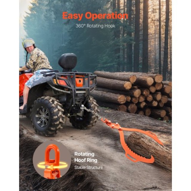 VEVOR 32 ιντσών Λαβίδες Ανύψωσης Κορμών 2 Νυχιών Στερεός Χάλυβας Γρ... VEVOR 32 ιντσών Λαβίδες Ανύψωσης Κορμών 2 Νυχιών Στερεός Χάλυβας Γρ...