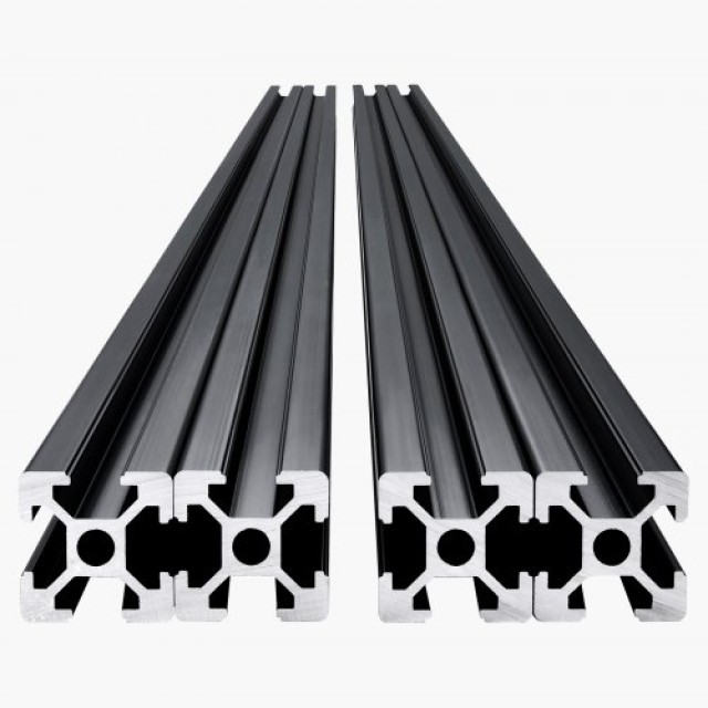 VEVOR 4PCS 1200mm T Slot 2020 Ανοδιωμένη Γραμμική Ράγα Αλουμινίου 2020OBLXC4JZ2RFAO001V0