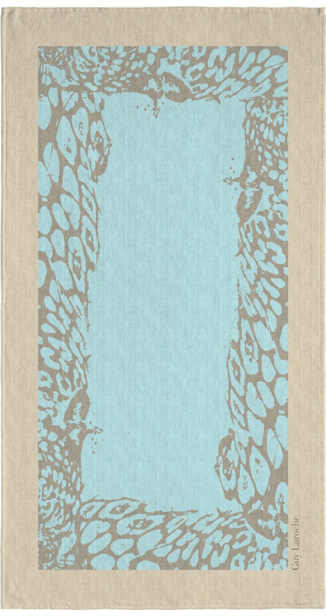 Guy Laroche Πετσέτα Θαλάσσης Velour Printed 2503/04 100x175- 113003...