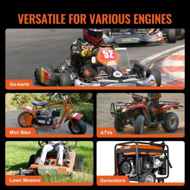 VEVOR  Συμπλέκτης 2000 RPM για Κινητήρα 2-8 HP με Λαστιχένιο Ιμάντα...