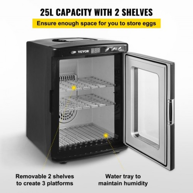 Εκκολαπτήριο Αυγών 25L για Ερπετά Vevor  FHQ25LHSFYQ5-6D01V2