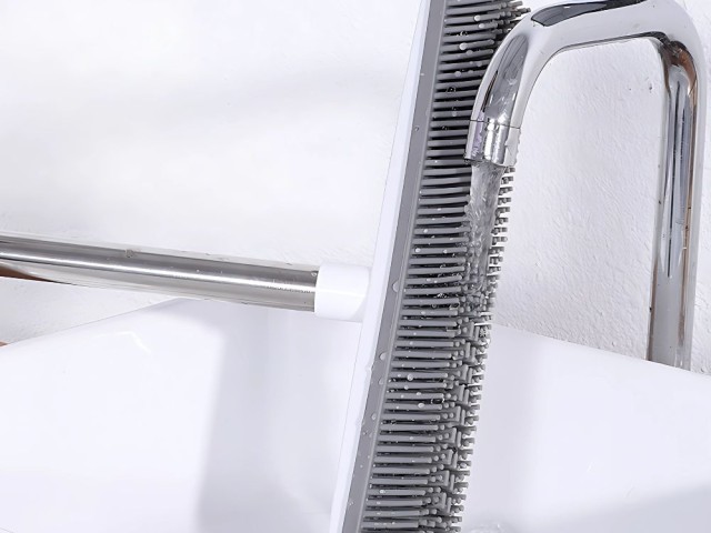 Σκούπα Σιλικόνης με Μεταλλική Λαβή 120 cm 5907451371671 Verk Group
