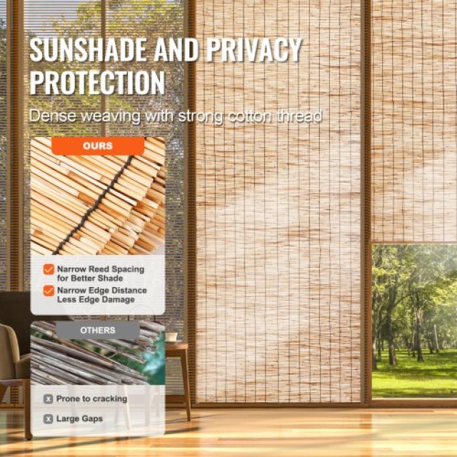 Φράχτης Καλαμιών VEVOR 5x1.2μ για Ιδιωτικότητα Κήπου  LWWL1JT164FTL...