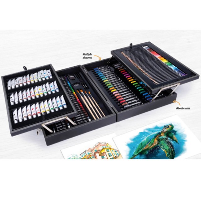 ARTICO  Σετ Ζωγραφικής με Βαλιτσάκι 31 x 45 x 9.8 cm 174 τμχ 02813523
