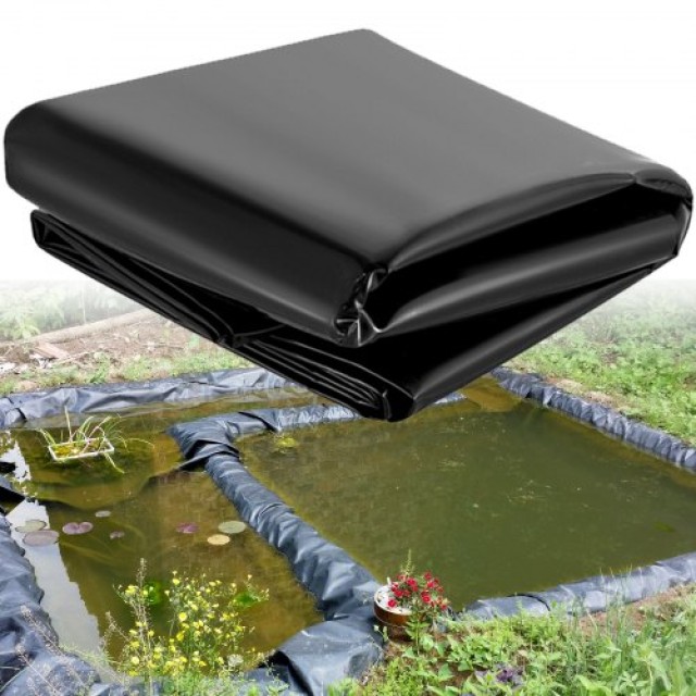 VEVOR Λινοτάπητας Λιμνών 20x25 ft, 20 Mil, για Καταρράκτες & Λιμνούλες Ψαριών  FSM20X25FT0000001V0