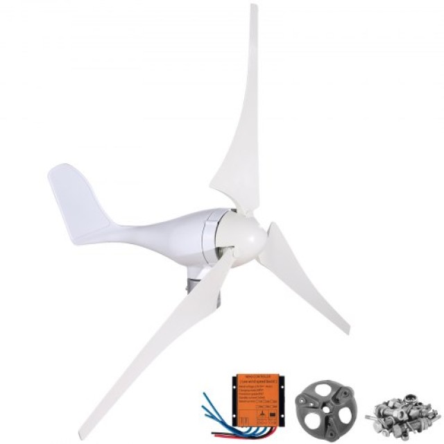 VEVOR Ανεμογεννήτρια 400W 12V με 3 Πτερύγια και Ρυθμιστή Φόρτισης 400WYCWXFLFDJ0001V0