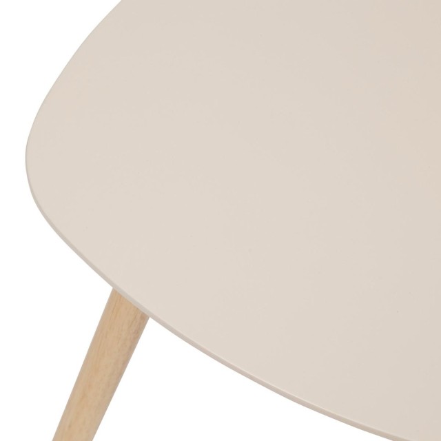 Atmosphera  Σετ 3 Μπεζ Τραπεζάκια Mileo Φωλιάς 60x60x45εκ  157052K