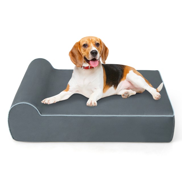 Costway Ορθοπεδικό Κρεβάτι Σκύλου Μεγάλο με Memory Foam και Στήριξη...