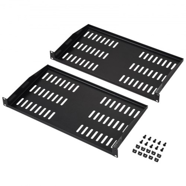 Ράφι Σερβερ VEVOR 1U 2τμχ 10/254mm Διάτρητο  FWQJJGB1U10YF1LZFV0