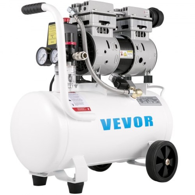 Φορητός Αεροσυμπιεστής VEVOR 5.5 Γαλόνια, 1 HP, Αθόρυβος, 115 PSI  WSKYJ750-25L00001V2