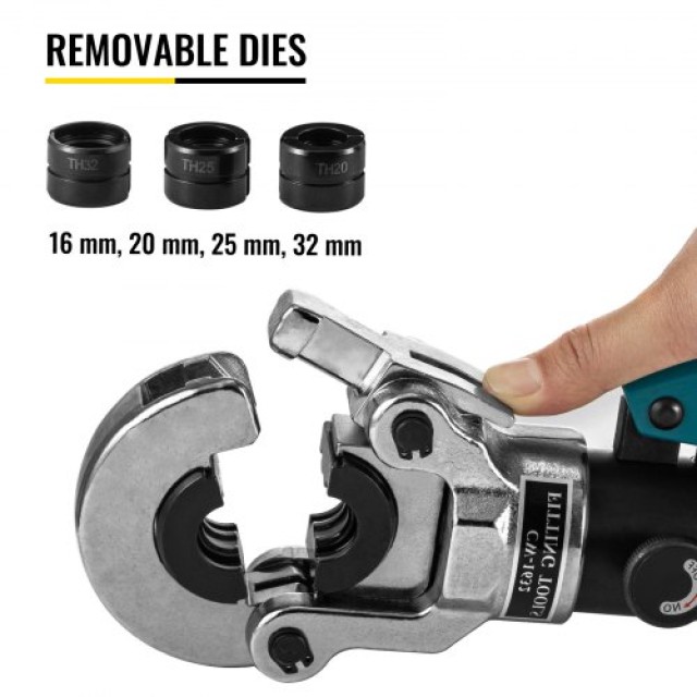 Υδραυλική Πρέσα Σωλήνων VEVOR TH 16-32mm με Σιαγόνες 12T  YGQ16-32000000001V0