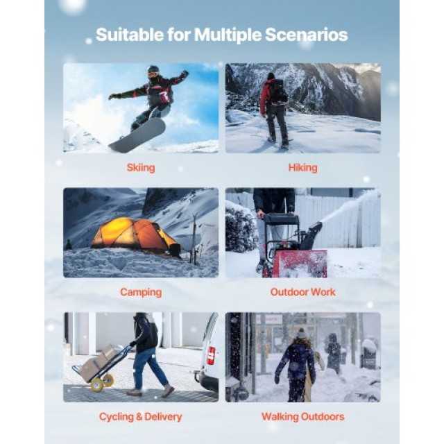 VEVOR Γυναικείο Ηλεκτρικό Θερμαινόμενο Γιλέκο με Μπαταρία 16000 mAh...