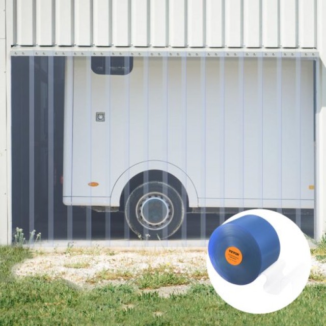 Κουρτίνα PVC VEVOR 100x12 για Ψυγείο/Καταψύκτη - Διάφανη Πλαστική Ρολό  JZMLJZWGHMJCMRG69V0