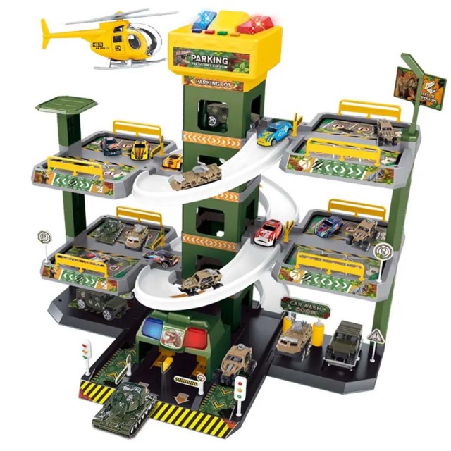 BAKAJI Πολυώροφο Γκαράζ Παιδικό με Θέσεις Στάθμευσης για Αυτοκινητά... BAKAJI Πολυώροφο Γκαράζ Παιδικό με Θέσεις Στάθμευσης για Αυτοκινητά...