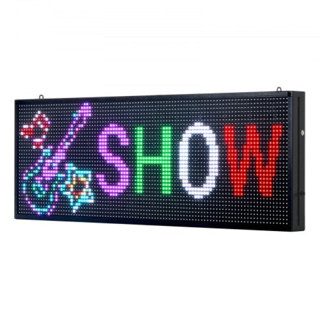 VEVOR Προγραμματιζόμενη Πινακίδα LED P10 Πολύχρωμη YPGDGGP40X14IBSC...