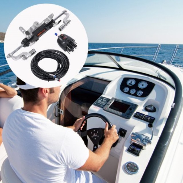 Σετ Υδραυλικής Τιμονιέρας VEVOR για Σκάφη, 300HP  XWYYFXBDJTJ37VR7HV0