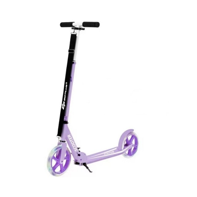 Costway  Σκούτερ Πτυσσόμενο Πατίνι Ρυθμιζόμενο 100kg Φορτίο Μωβ SP38153ZS