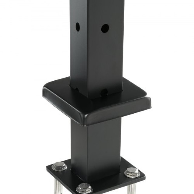 VEVOR Κολόνα Κάγκελου Γωνιακή Μαύρη 36x1x2in 1τμχ  1JZLGZHS9142UYBR4V0