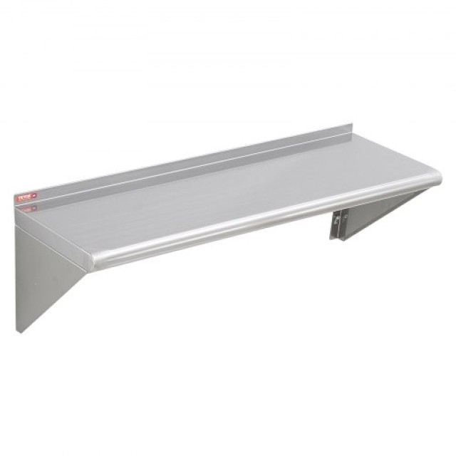 Ράφι Ανοξείδωτο VEVOR 12 x 36, Τοίχου, 250 lbs, Επαγγελματικό  BGSCTTJD1236144CAV0