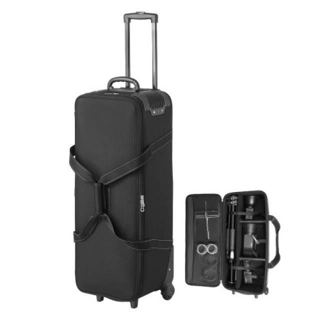 VEVOR Τροχήλατη Θήκη Εξοπλισμού Στούντιο 91x30x36cm για Κάμερες SYSBLGX1680DE7VA9V0