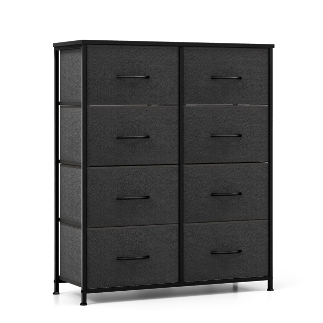 Costway  Ευρύχωρη Συρταριέρα με 8 Συρτάρια 80 x 30 x 92 cm HU10649DK