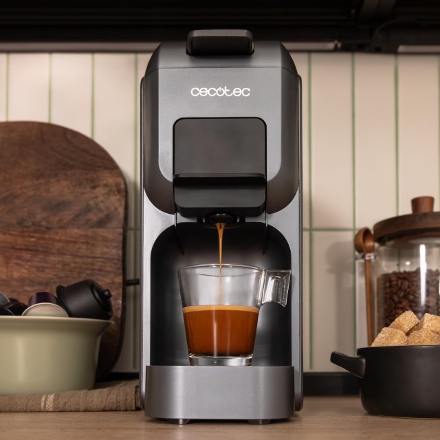 Καφετιέρα Espresso 4 σε 1 για Αλεσμένο Καφέ & Κάψουλες, 1350W & Πίεση 20 bar CEC-01851 Cecotec